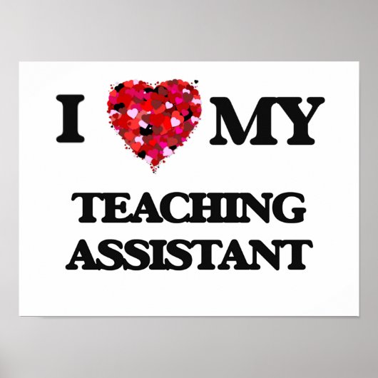 Ich Liebe meines Lehrassistenten Poster (Vorne)