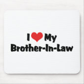Ich Liebe meines Schwiegervaters Mousepad (Vorne)