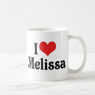 Ich liebe Melissa Kaffeetasse