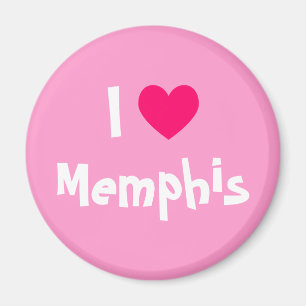 Ich liebe Memphis Magnet