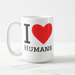 Ich liebe Menschen Kaffeetasse