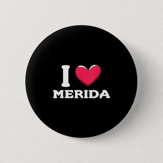 Ich liebe Merida Mexiko _1 Button (Vorderseite)