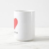 Ich liebe metropolitan kaffeetasse (Mittel)