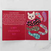 Ich Liebe Mew! Valentine Kitty Doll Grußkarte Dankeskarte (Innenseite)