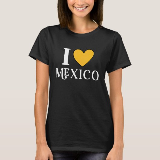 Ich liebe Mexiko 15 T-Shirt (Vorderseite)