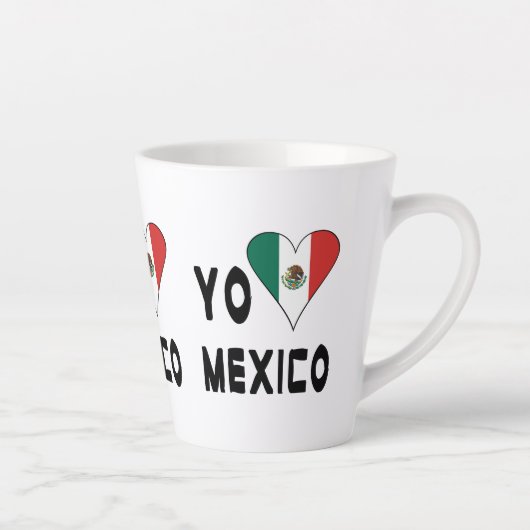 Ich liebe Mexiko Milchtasse (Rechts)