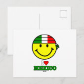 ICH LIEBE MEXIKO POSTKARTE (Vorne/Hinten)