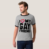ICH LIEBE MEY GAY FRIEND - T-Shirt (Vorne ganz)