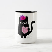 Ich Liebe mich 15 oz. Mug Zweifarbige Tasse (Mittel)