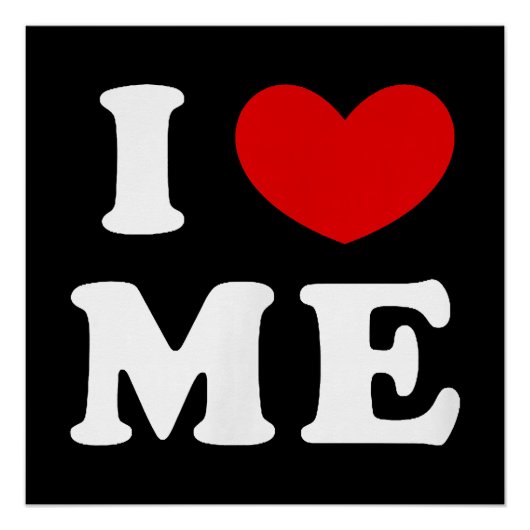 Ich Liebe mich, ich höre mich Poster (Vorderseite)