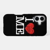 Ich Liebe mich iPhone 16 Hülle (Rückseite (Horizontal))