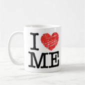 Ich Liebe mich Kaffeetasse (Links)