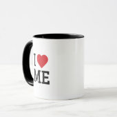 Ich Liebe Mich Kaffeetasse | Selbstliebe-Geschenk (Vorderseite Links)
