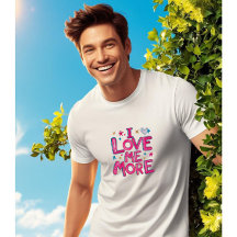 Ich Liebe mich mehr: Selbst-Liebe und T - Shirt de