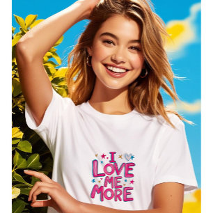 Ich liebe mich mehr: Selbstliebe & Selbstvertrauen T-Shirt