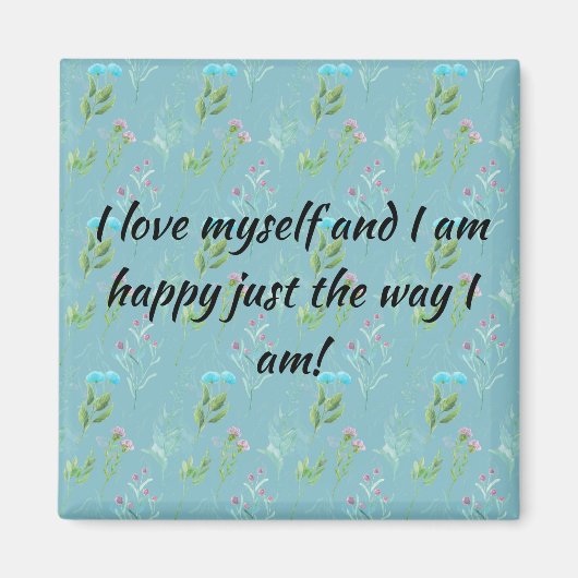 Ich liebe mich selbst magnet (Vorne)