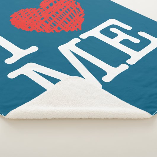 Ich Liebe mich Sherpadecke (3/4)