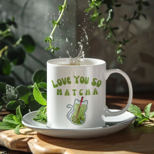 Ich Liebe mich so Matcha Kaffeetasse