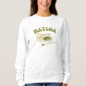 Ich Liebe mich so Matcha Sweatshirt (Vorderseite)