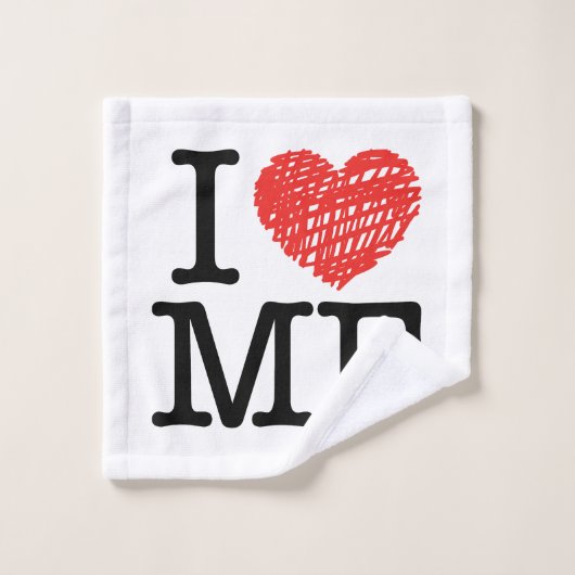 Ich Liebe mich Waschlappen (Waschlappen)