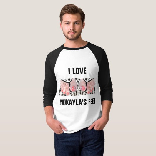 ICH LIEBE MIKAYLAS FUTTERMITTEL T-Shirt (Vorne ganz)
