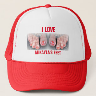 ICH LIEBE MIKAYLAS FUTTERMITTEL TRUCKERKAPPE