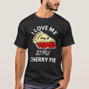 Ich Liebe mir etwas Cherry Pie Funny Niedlicher Ko T-Shirt