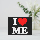 Ich Liebe mir, ich habe Rotes Herz, ich Liebe mich (Stehend Vorderseite)