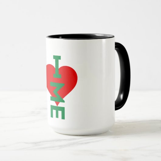 Ich Liebe mir Kaffee Tasse (VorderseiteRechts)