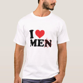 Ich Liebe mir nicht Männern. Funny I Liebe T-Shirt