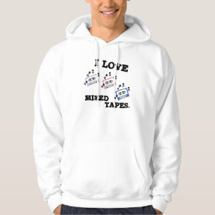 Ich liebe Mixed Tapes Hoodie