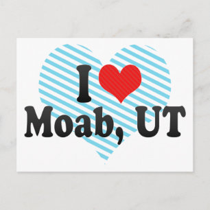 Ich Liebe Moab, ABER Postkarte