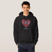 Ich Liebe Mode Herz Bild Hobby oder Hobbyist Hoodie (Vorne ganz)