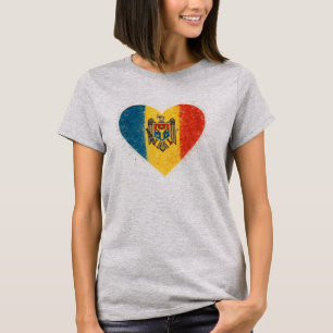 Ich liebe Moldawien – Iubesc Moldova  T-Shirt