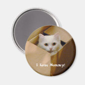 Ich Liebe Mommy! Magnet (Vorderseite/Rückseite)