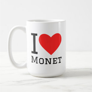 Ich liebe Monet Kaffeetasse