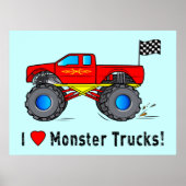 Ich Liebe Monster Trucks! Poster (Vorne)