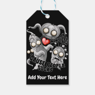 Ich Liebe Monster, weil Leute Ist zum Kotzen sind Geschenkanhänger