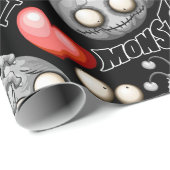 Ich Liebe Monster, weil Leute Ist zum Kotzen sind Geschenkpapier (Rolleneckpunkt)