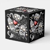 Ich Liebe Monster, weil Leute Ist zum Kotzen sind Geschenkschachtel (Rückseite)
