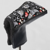 Ich Liebe Monster, weil Leute Ist zum Kotzen sind Golf Headcover (3/4 Vorderseite)