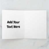 Ich Liebe Monster, weil Leute Ist zum Kotzen sind Karte (Innenseite)