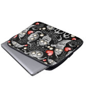 Ich Liebe Monster, weil Leute Ist zum Kotzen sind Laptopschutzhülle (Vorne Knopf)