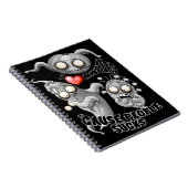 Ich Liebe Monster, weil Leute Ist zum Kotzen sind Notizblock (Rechte Seite)