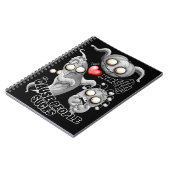 Ich Liebe Monster, weil Leute Ist zum Kotzen sind Notizblock (Linke Seite)