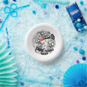 Ich Liebe Monster, weil Leute Ist zum Kotzen sind Pappteller (Party)