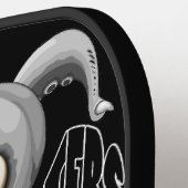 Ich Liebe Monster, weil Leute Ist zum Kotzen sind Pickleball Schläger (Linke Seite)