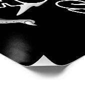 Ich Liebe Monster, weil Leute Ist zum Kotzen sind Poster (Ecke)