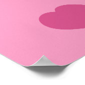 Ich Liebe Moo Cow Poster / Drucken (Ecke)