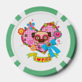 Ich Liebe Mops! Poker Chips (Rückseite)